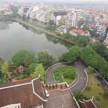 周辺は住宅密集地です