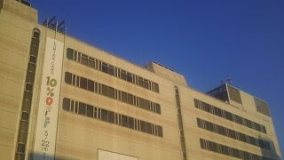 北千住の駅ビルのルミネです。