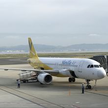 バニラエアの飛行機