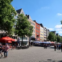 中央広場のスナップ