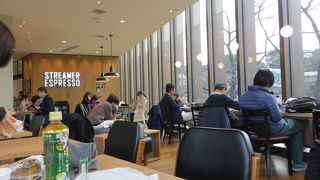 赤坂でも安くておいしいコーヒーを楽しめる　ストリーマーエスプレッソ