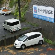 駐車場になっていました