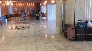 ホテル内にあるカフェ