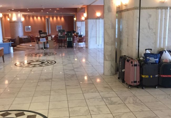 ホテル内にあるカフェ