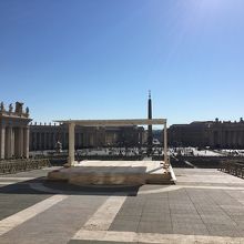 大聖堂より見た『サンピエトロ広場』