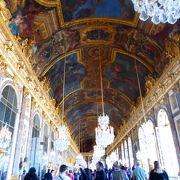 ベルサイユ宮殿にまた訪れました