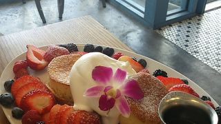 見た目がかわいいパンケーキ