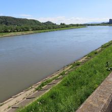 ゆったりと流れていました