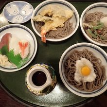 夫注文の「にぎわい御膳」←ありがちネーミング