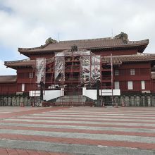 外装工事中でした（5月初旬）