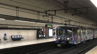 コロッセオの入口のすぐ近く