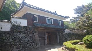 海に囲まれた城