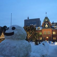 冬は夕暮れ時がおすすめ。
