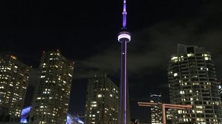 美しいトロントの夜景