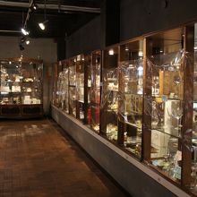 さながら博物館のようです