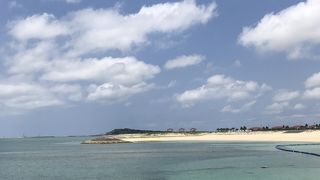 空港から近い美しいビーチ