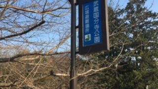 武蔵国分寺の裏手