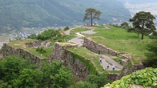 整備された山城跡！