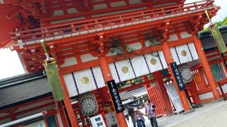 下鴨神社の玄関