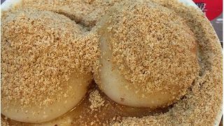 珍しいチーズ入り餅