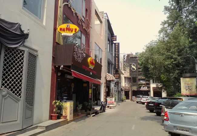 市場ではなく商店街