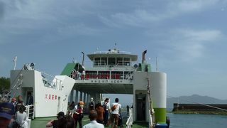 忠海港と大久野港を繋ぐフェリー