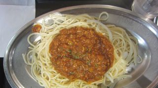 駅ナカで便利､良心的な価格のスパゲティ屋さんです