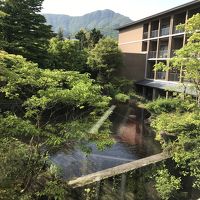 中庭が素敵でした