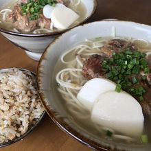 ソーキとジューシー