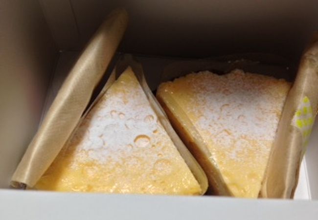 濃厚なチーズケーキ