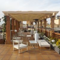 広い屋上テラス