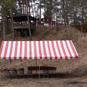 茅ヶ岳登山口にある公園