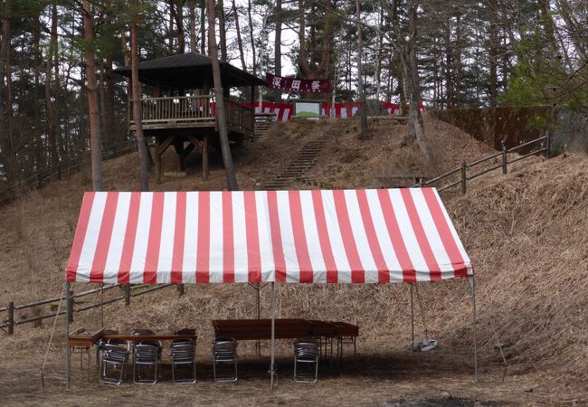 茅ヶ岳登山口にある公園