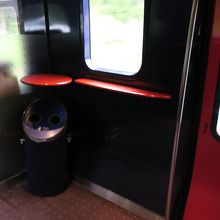 「きりしま」車内