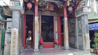 台湾で一番早く建てられた関帝廟です