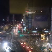 お部屋からの眺めです。奥にＤＤＰ、右はロッテフィットインです