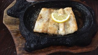 美味しい魚ステーキ