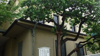 案内版がないと気付きません