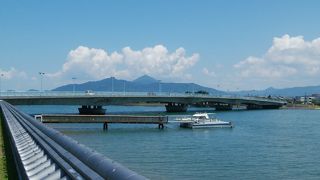 唐津城が見渡せる橋