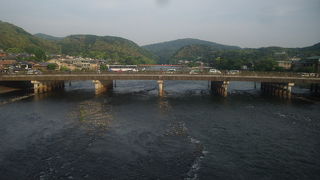 JR奈良線からの眺めが素晴らしいです