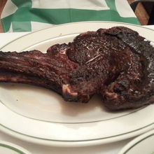 サーロインステーキ。＄５７ほど。