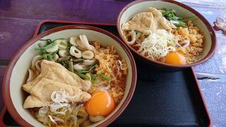 池袋西武の屋上にあるおいしい手打ちうどん！