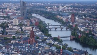 夕暮れ時がきれいでした