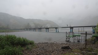 豪雨の中　強行しました