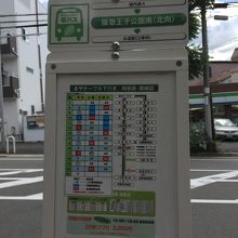 時刻表はこんな感じ