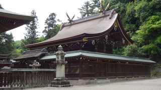 駅から3分の備前国一宮