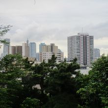 東神奈川駅方面の景色