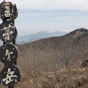 山頂からの眺めが素晴らしい