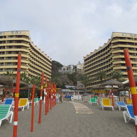 海辺の大型ホテル