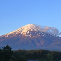 お部屋のバルコニーから見た富士山